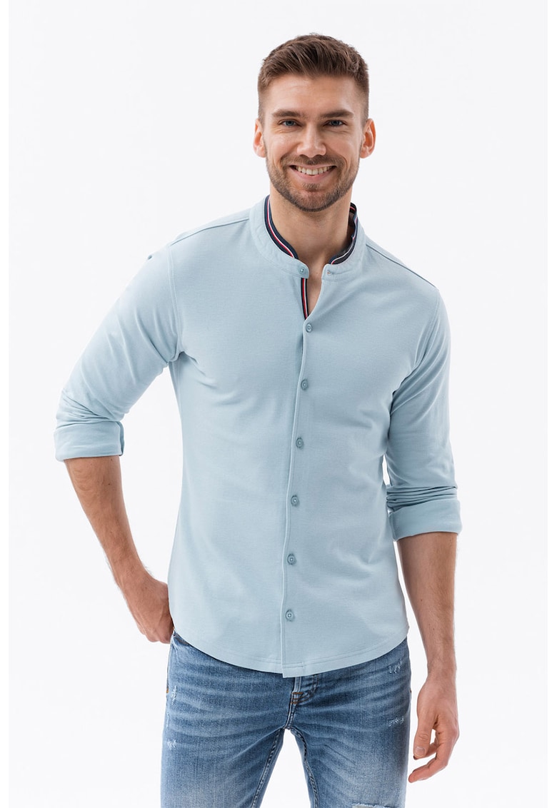 Camasa-tunica slim fit de bumbac