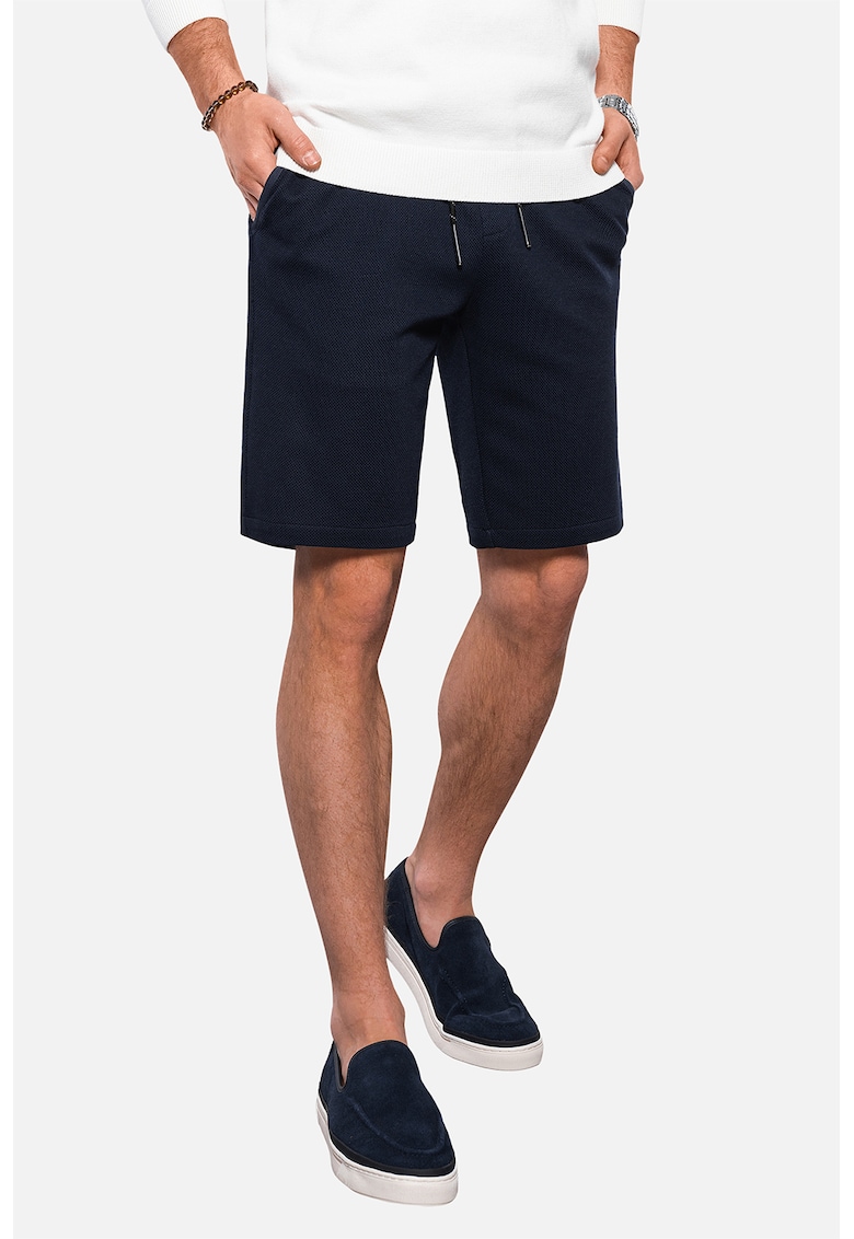 Bermude cu talie ajustabila - Albastru ultramarin