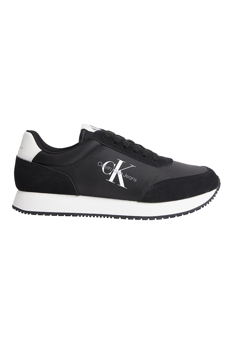 Pantofi sport low-cut cu detalii logo