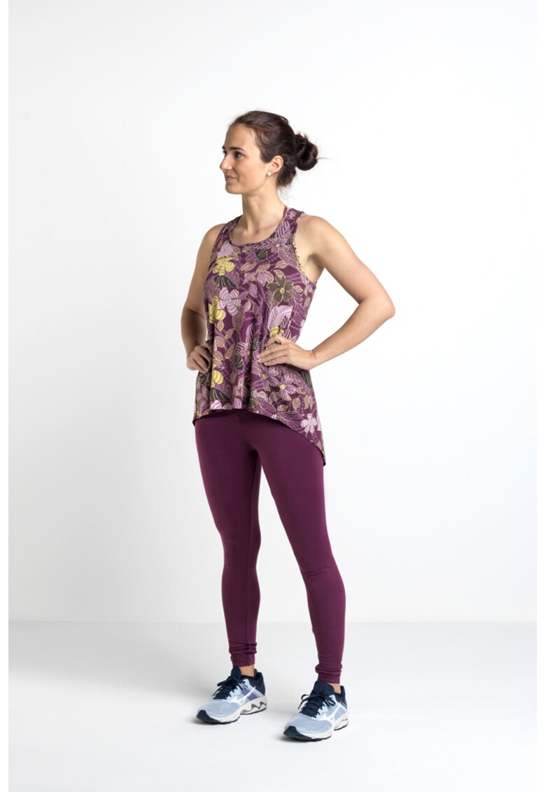 Top regular fit cu bretele incrucisate pe spate - pentru yoga