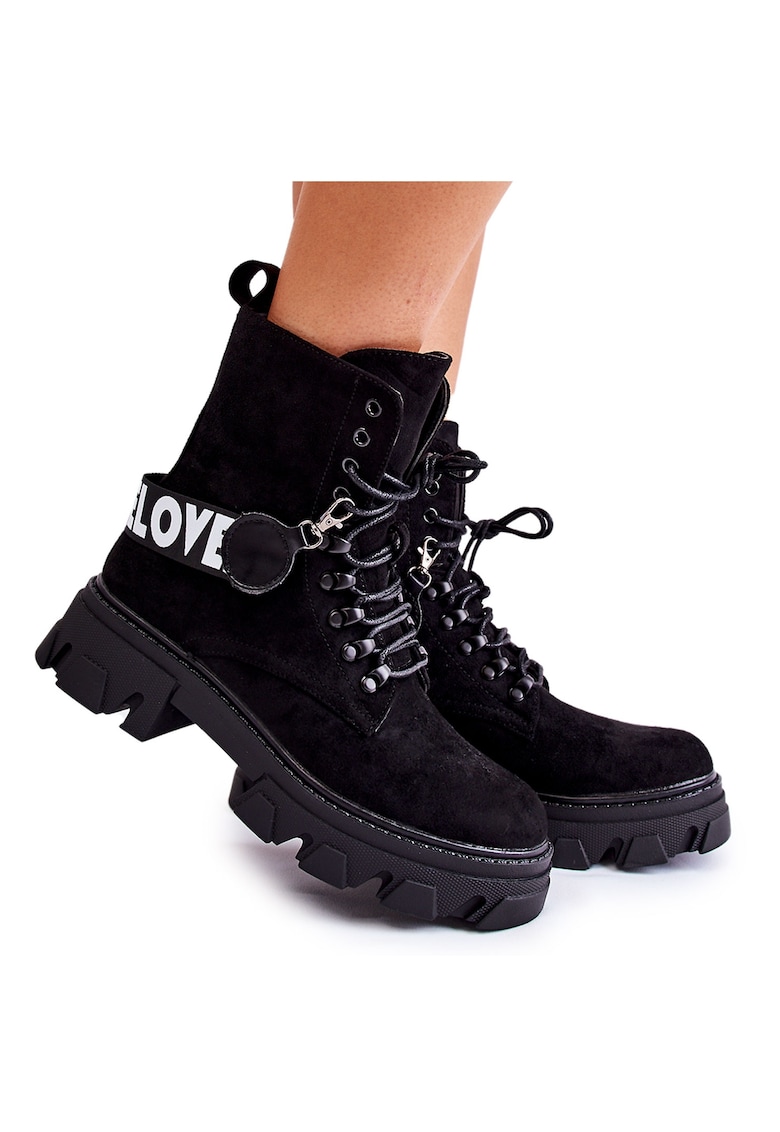 Ghete pentru femei - BM182760 - Negru Ghete pentru femei - BM182760 - Negru