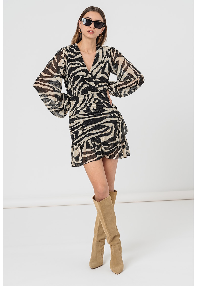 Rochie cu animal print Rinviato