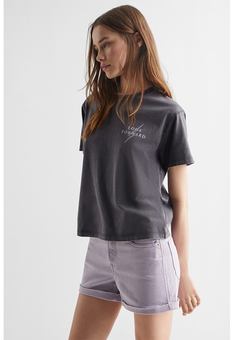 Tricou cu imprimeu pe partea din spate