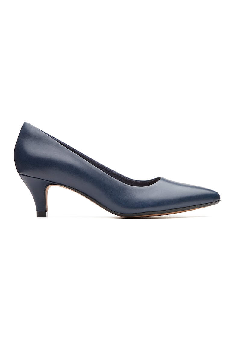 Pantofi de piele cu varf ascutit Linvale Jerica - Albastru ultramarin