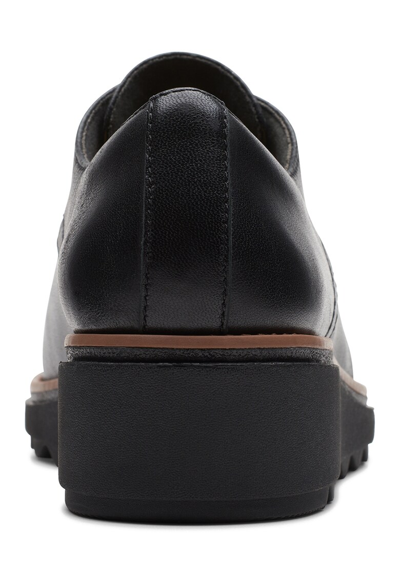 Pantofi wedge de piele Sharon