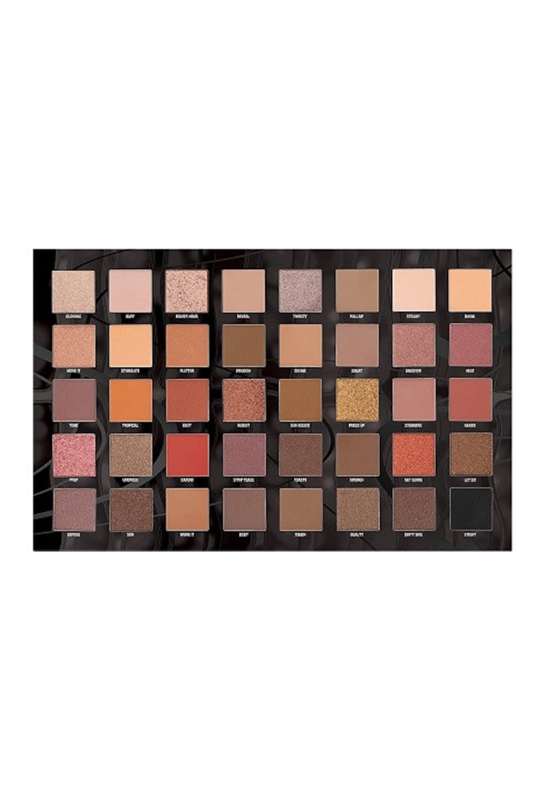 Paleta farduri de pleoape -  Warm Up - The Hottest Nudes - 40 culori