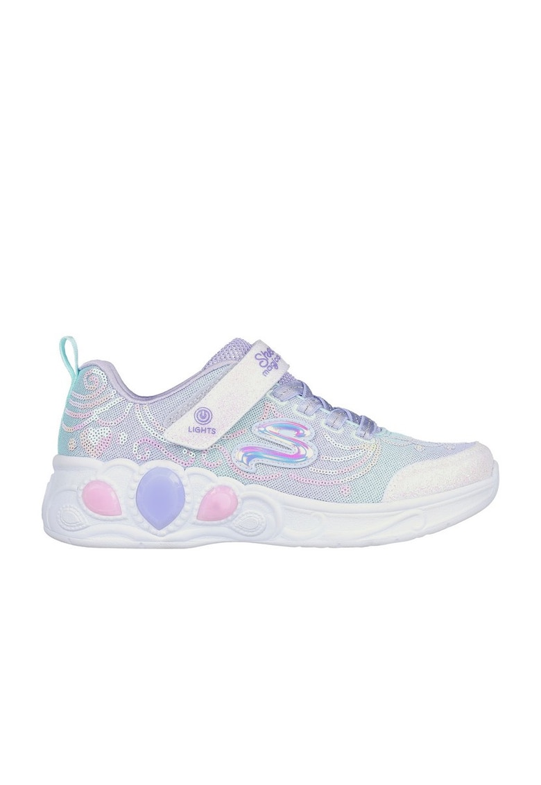 Pantofi fete cu sistem de lumini Princess Wishes - Mov -