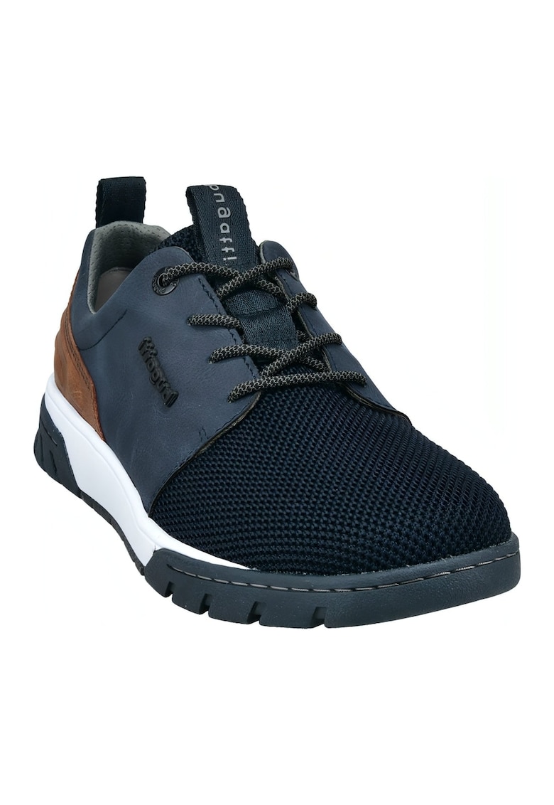 Pantofi sport barbati - Textil - Multicolor - 98754 - Albastru
