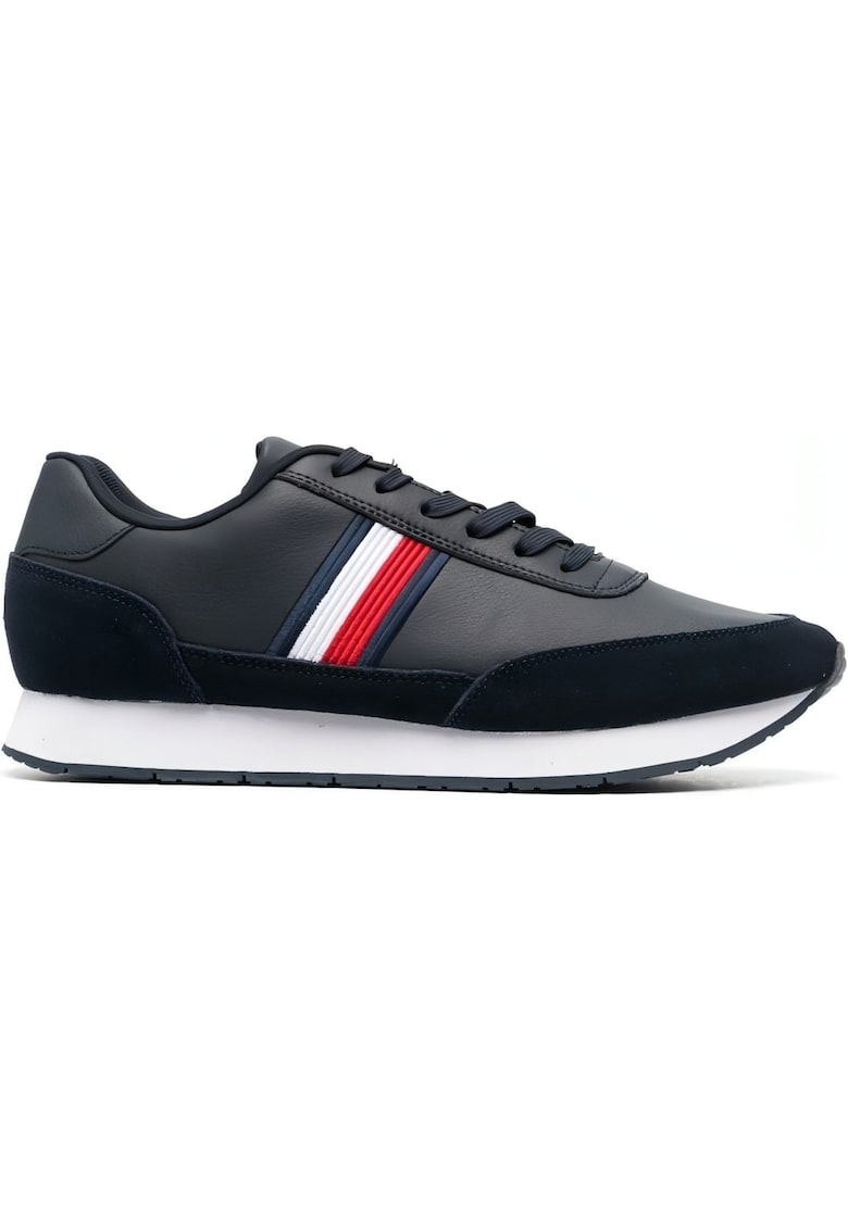 Pantofi sport barbati - Piele/Nailon - Bleumarin