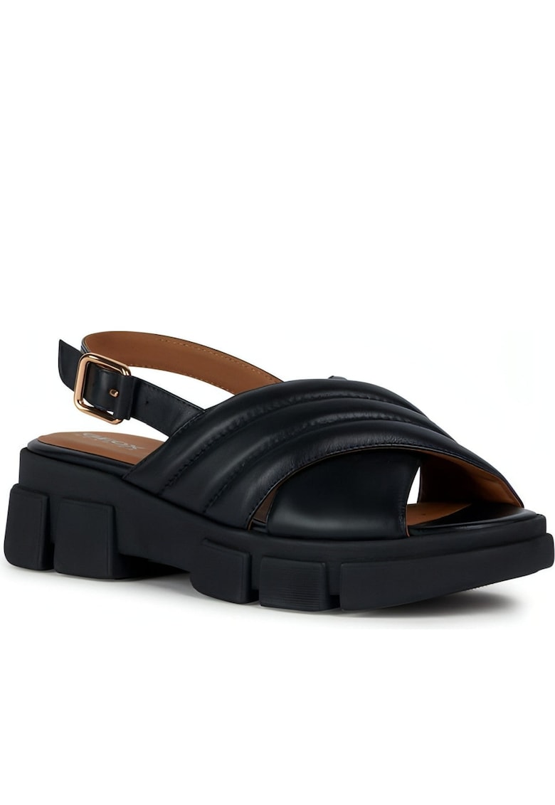 Sandale Piele Negru