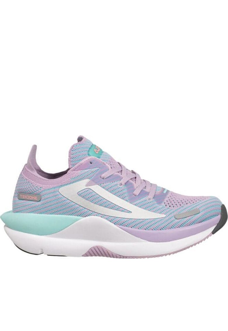 Pantofi sport Shocket Run - Sintetic/Textil - Alb/Mov