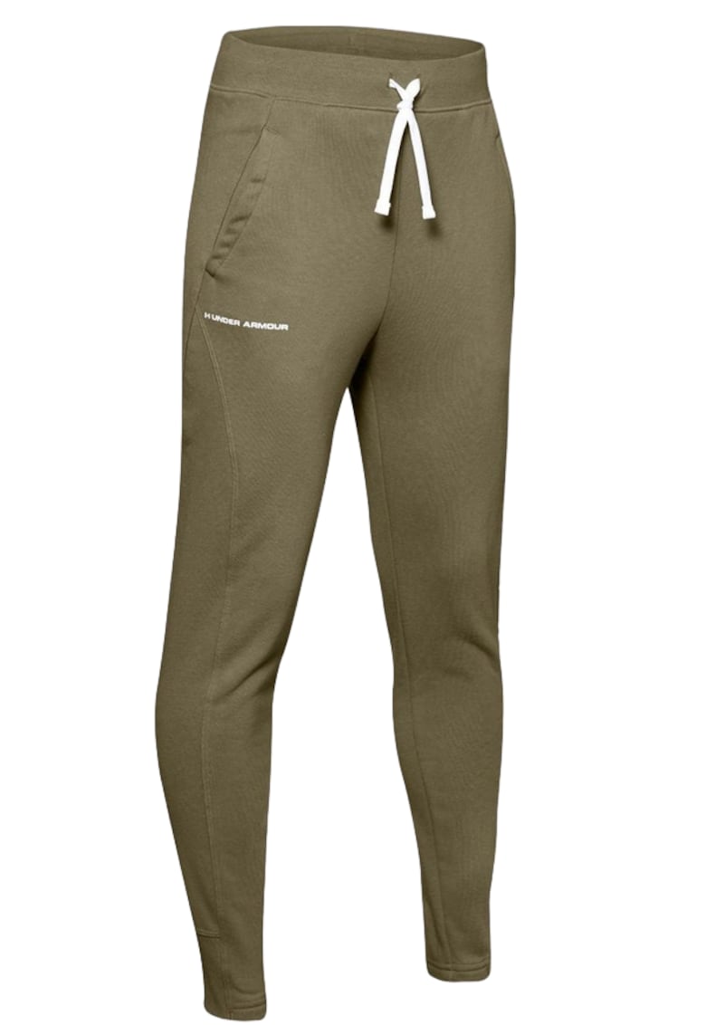 Pantaloni sport pentru baieti - Bumbac - Kaki - 137 cm - 9-10 ani