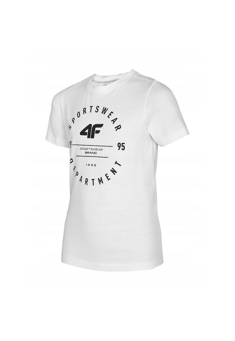 Tricou pentru baieti - Bumbac - Alb