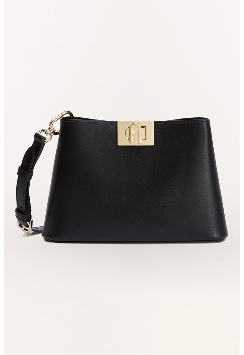 Furla Кожена чанта Fleur за Жени Furla Кожена чанта Fleur за Жени