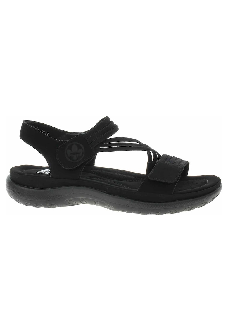 Sandale dama - 64870-02 - piele ecologica - negru