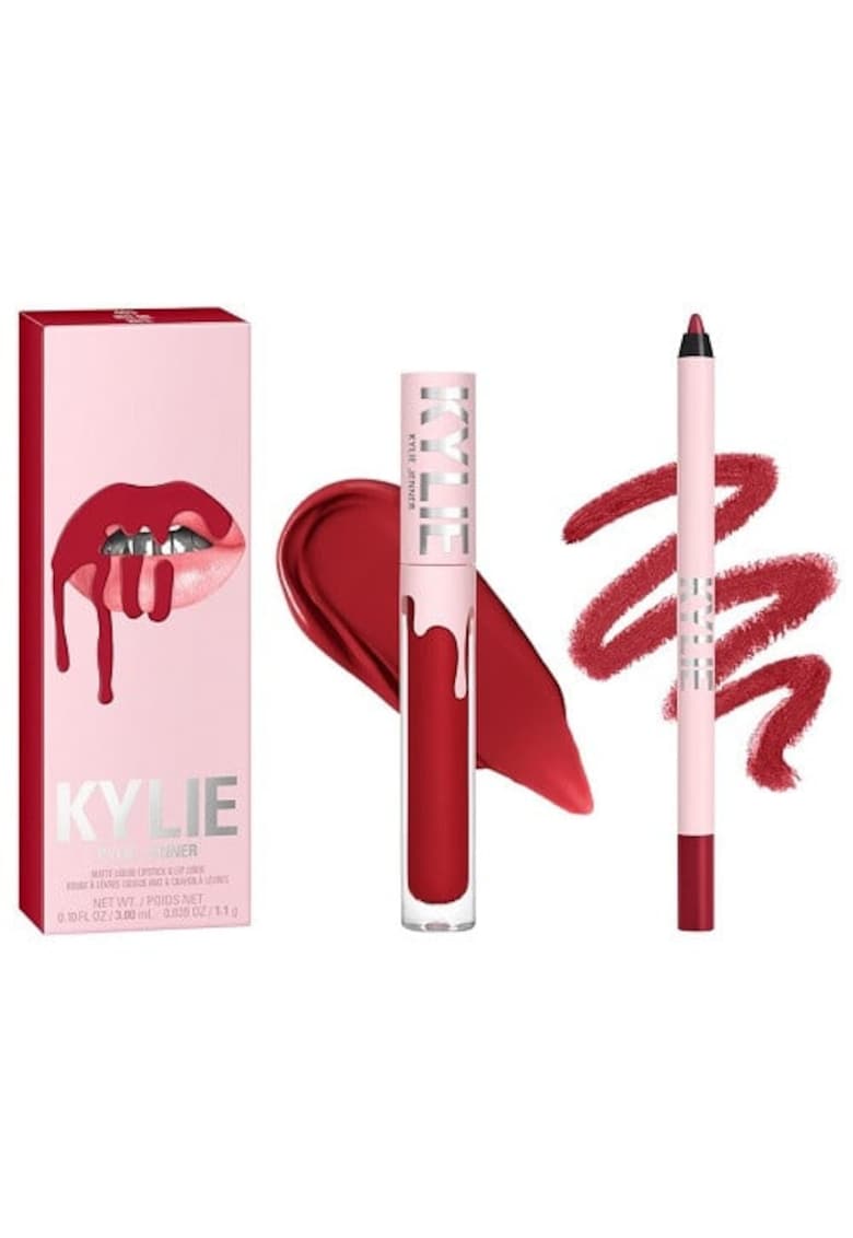 Set ruj de buze si creion -  Matte Lip Kit