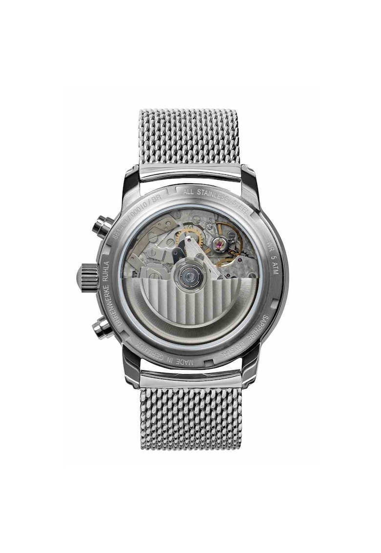 Ceas barbatesc - Inox - 42 mm - Gri