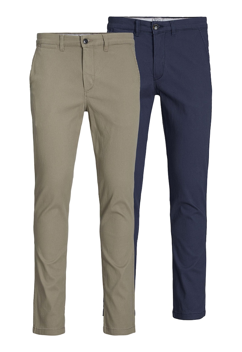 Set de pantaloni chino slim fit Marco - 2 perechi