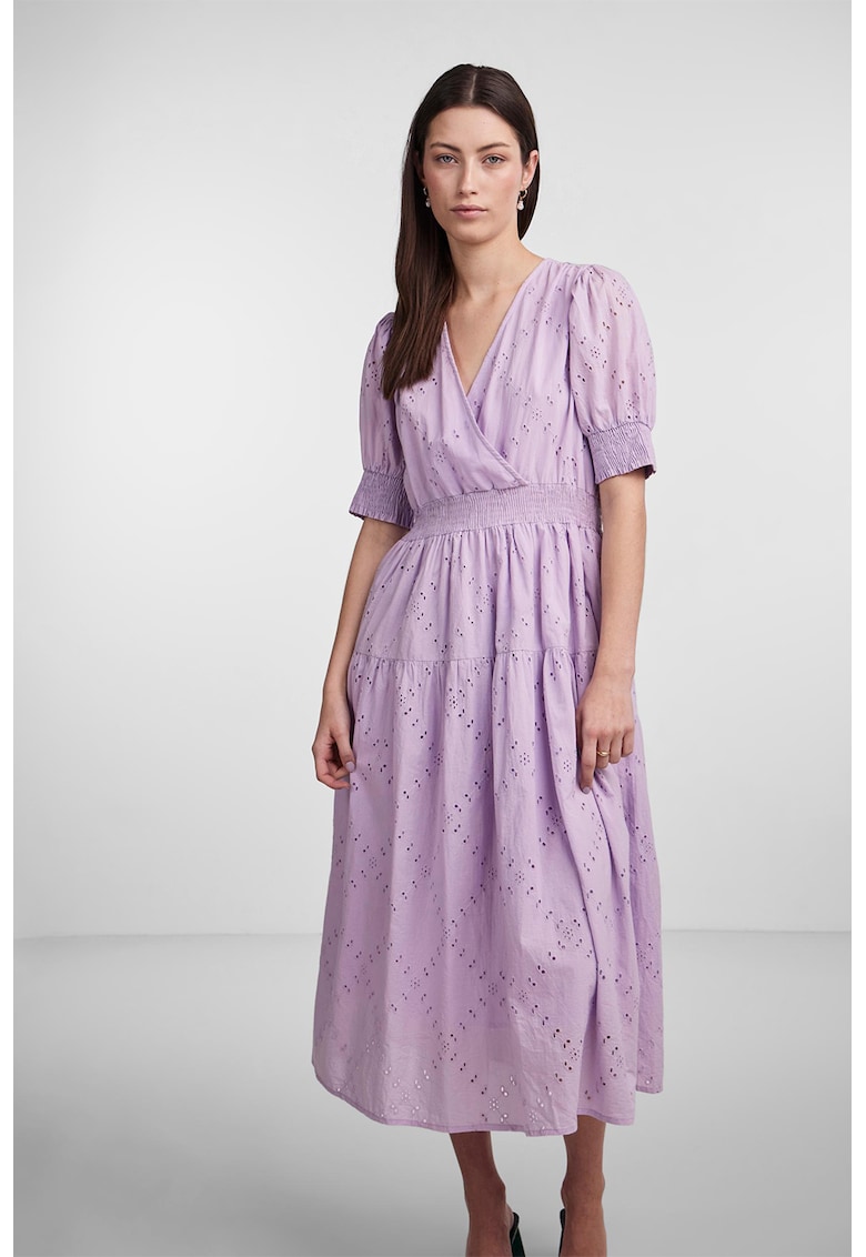 Rochie midi evazata