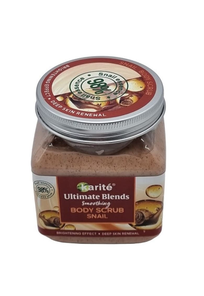 Scrub de corp cu extract de melc 98% -  Ultimate Blends Smoothing - Snail - 320 ml