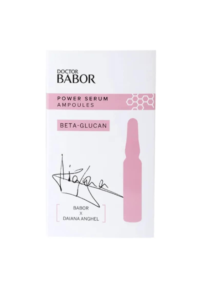 Fiole concentrate Babor x Daiana Anghel Beta Glucan - efect de calmare - 7 fiole x 2 ml