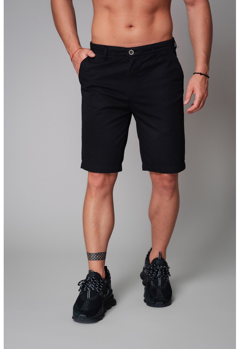 Pantaloni scurti chino cu buzunare laterale