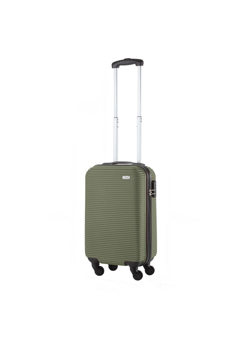 Troler Cabina Horizon - ABS - 4 Roti - 54 cm - Verde Inchis