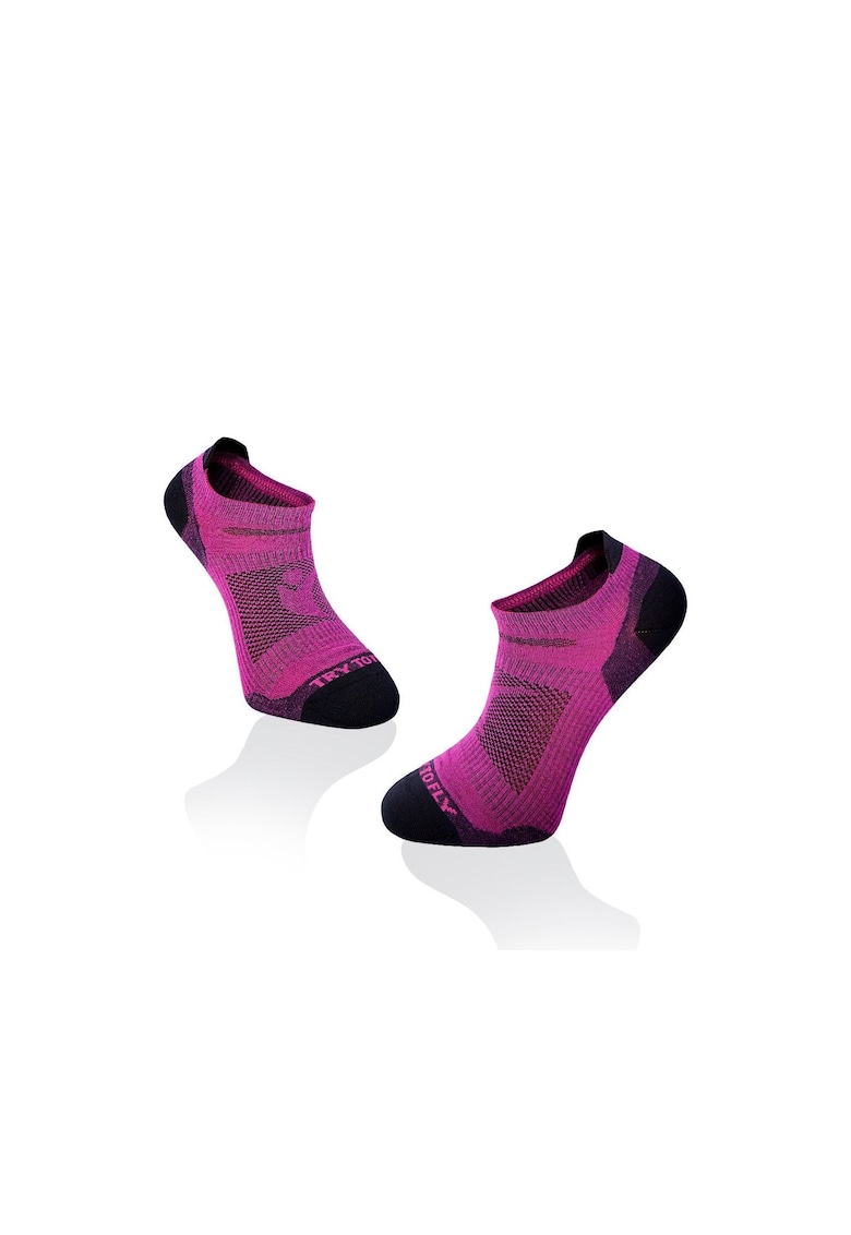 Sosete scurte pentru turism montan - Fuchsia