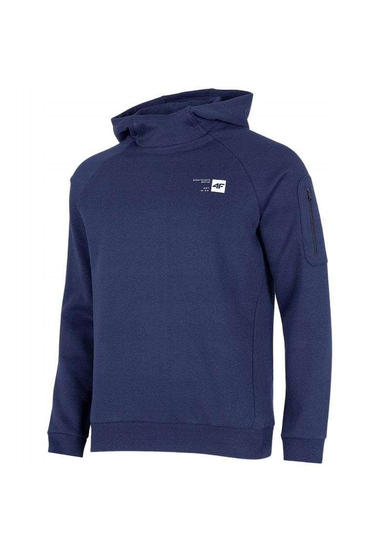 Hanorac sport barbati - Bumbac - Albastru