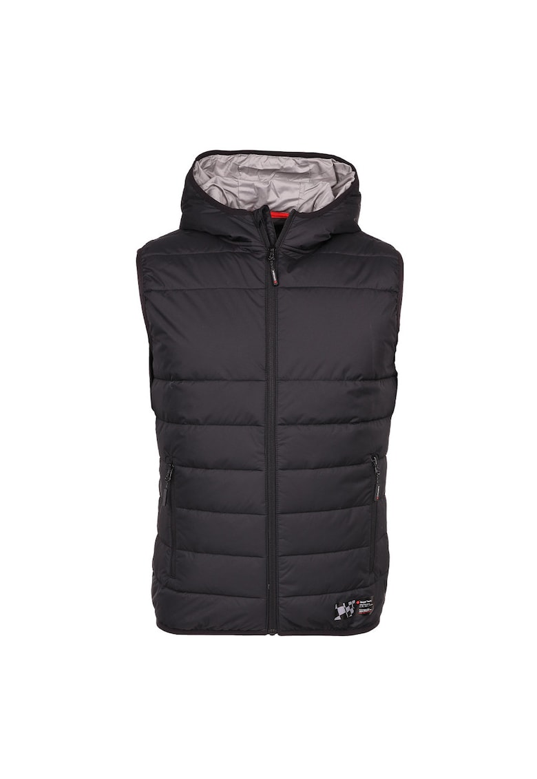 Vesta barbateasca - Poliester - Negru -