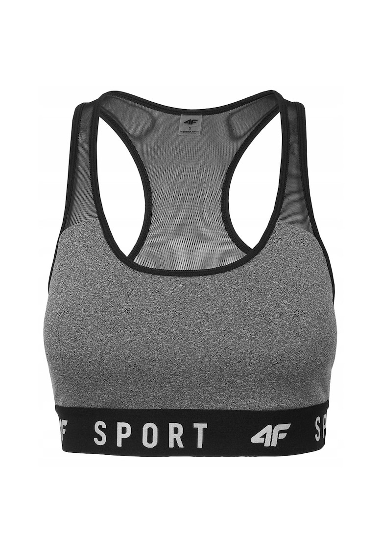 Sutien sport dama - Poliester\Elastan - Gri -