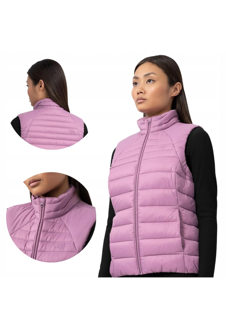 Vesta matlasata de dama - Poliamida - Mov deschis