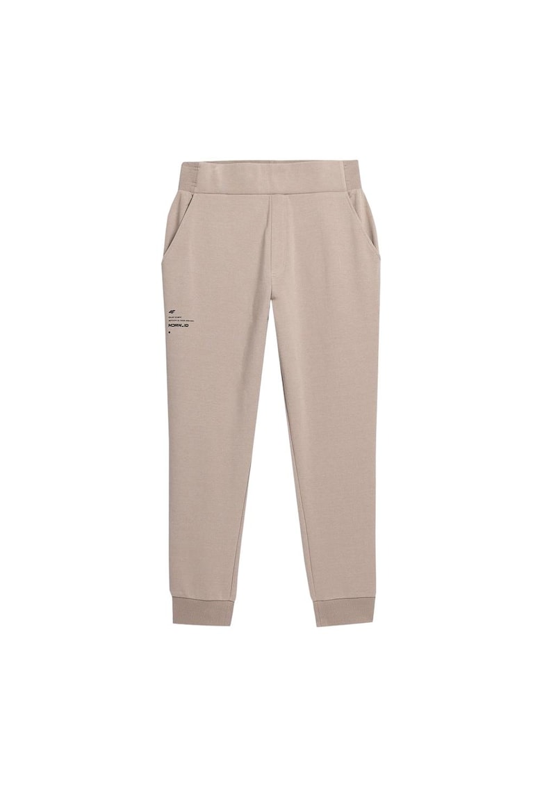 Pantaloni barbati - Bumbac - Bej -