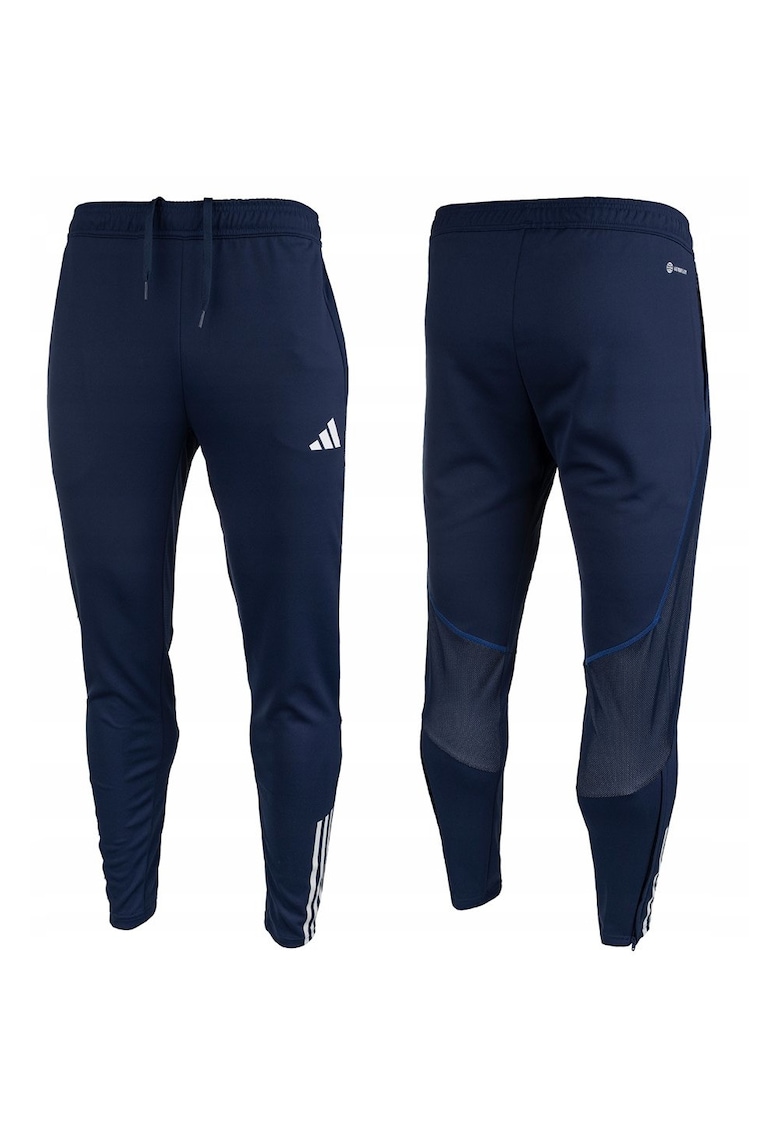 Pantaloni sport barbati Tiro 23 - Poliester - Bleumarin