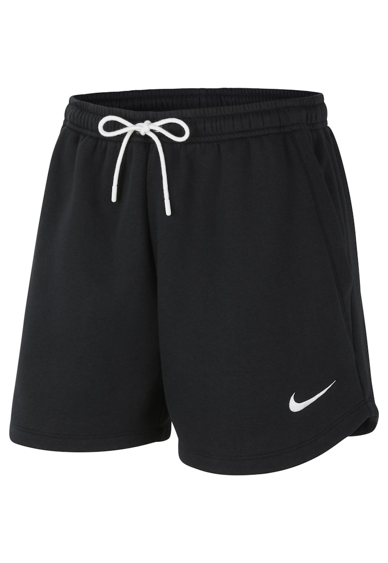 Pantaloni sport pentru dama - Bumbac/Poliester - Negru -