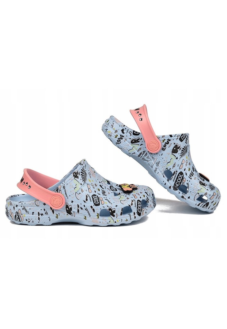 Saboti copii - Piele ecologica - Multicolor - 31489