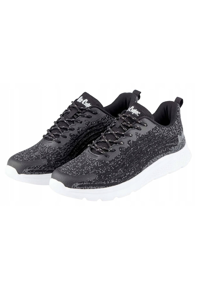 Pantofi sport barbati - Material textil - Negru