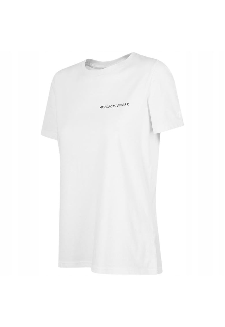 Tricou dama - Bumbac - Alb -