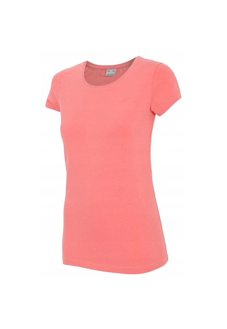 Tricou dama - Bumbac - Portocaliu