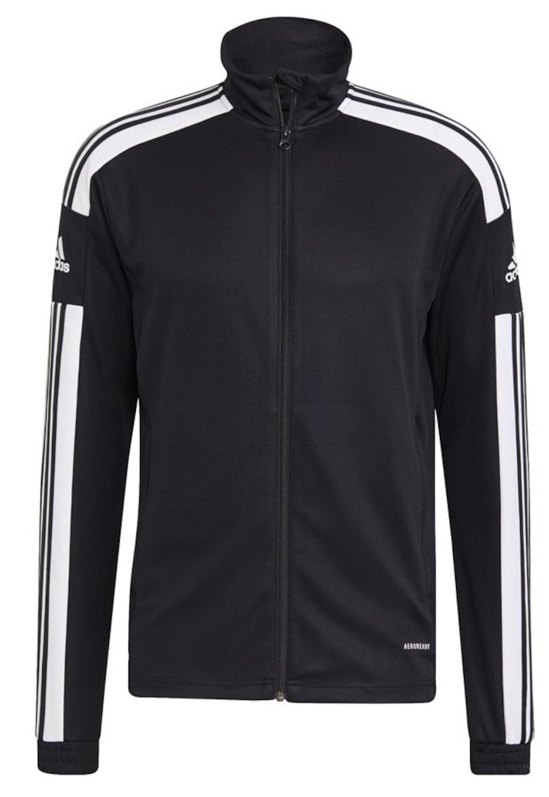 Bluza trening pentru barbati - Poliester - Negru/Alb -