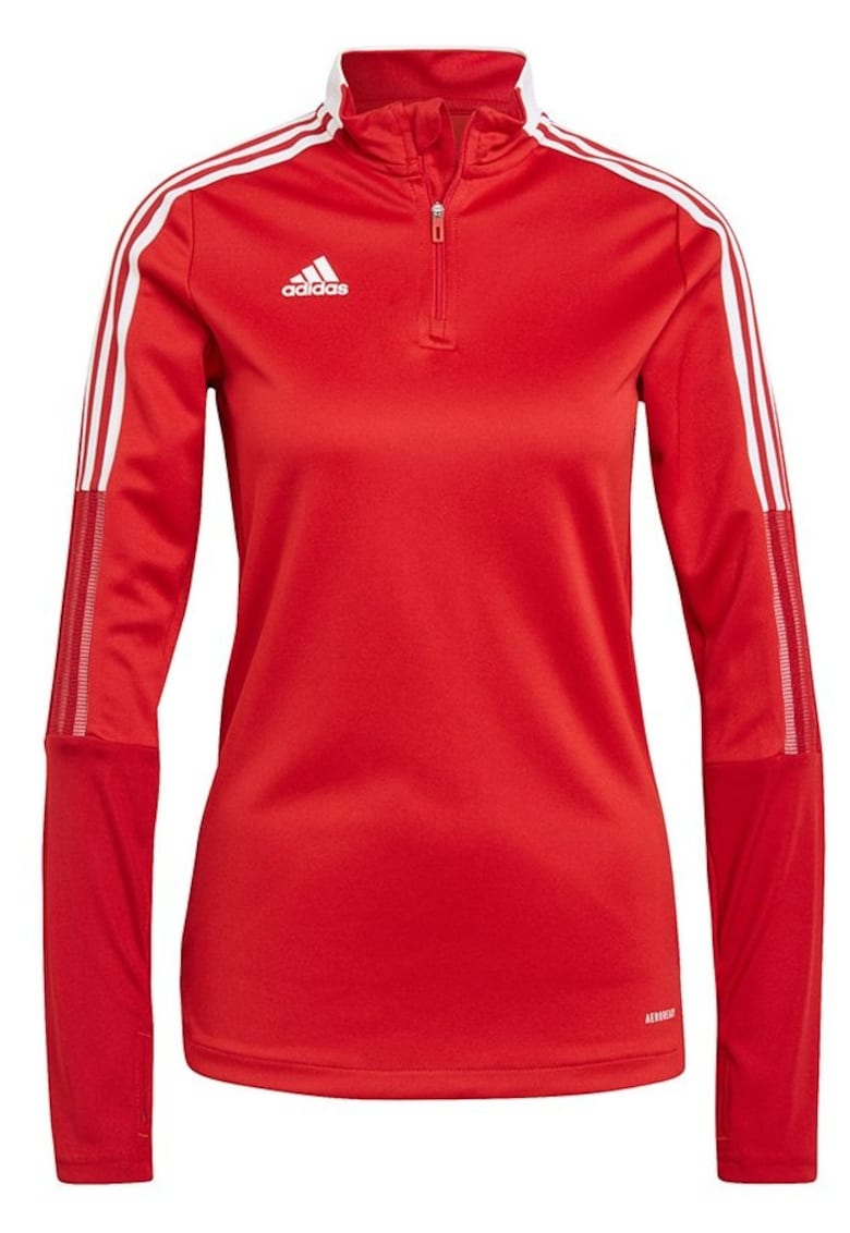 Hanorac sport dama - poliester - rosu -