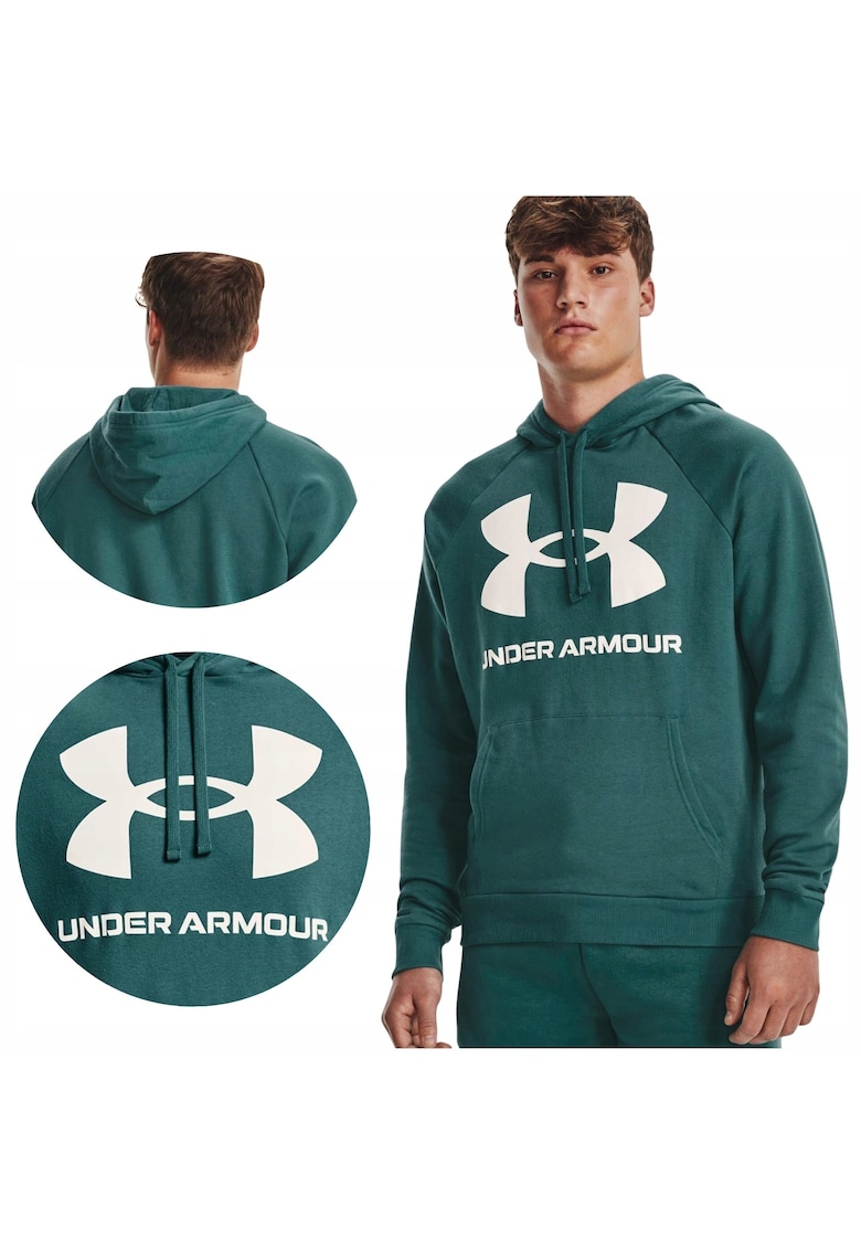 Hanorac barbati - Fleece - Verde -