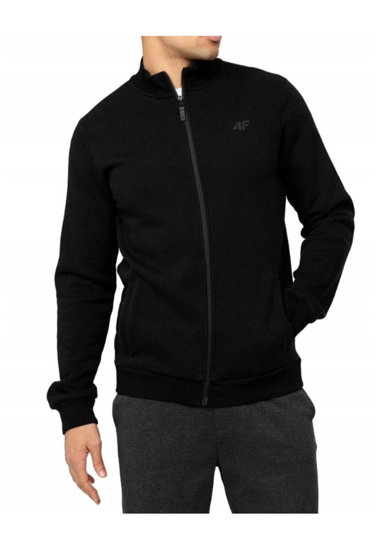 Hanorac pentru barbati - Bumbac - Negru -