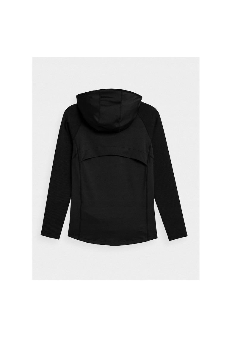 Hanorac sport pentru dama - Poliester - Negru -