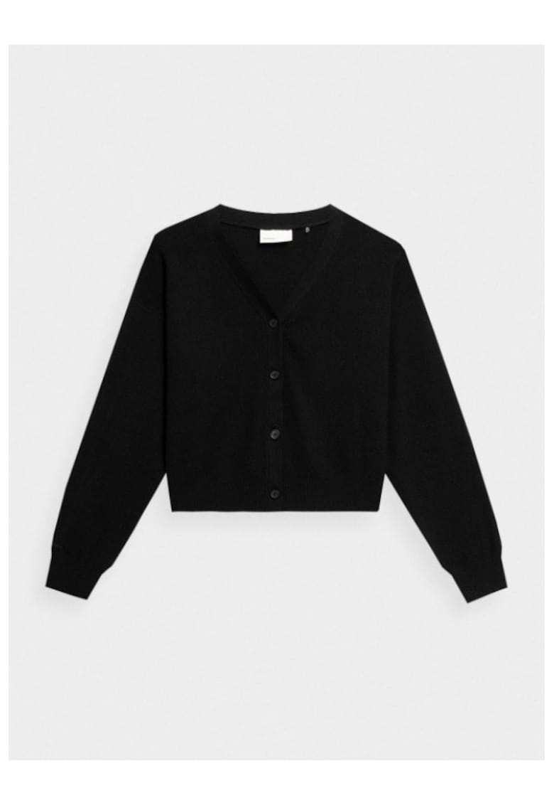 Pulover dama - Poliester - Negru -