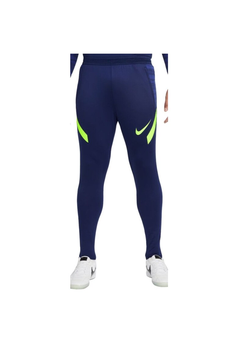 Pantaloni sport barbati - Albastru/Galben - M