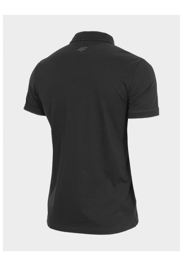 Tricou barbati - Polo - Bumbac - Negru -