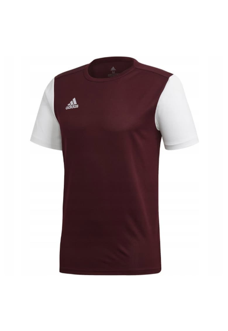 Tricou sport barbati - Poliester - Rosu/Alb