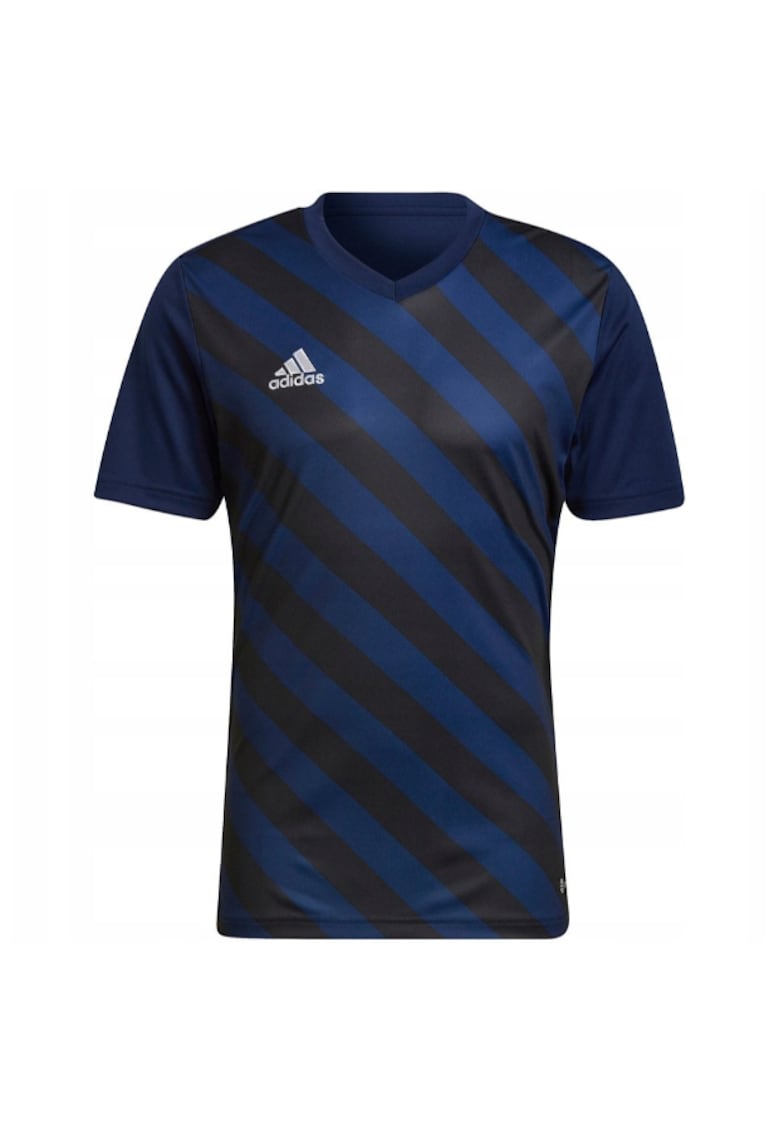 Tricou barbati - Entrada 22 Graphic Jersey - Poliester - Negru/Albastru -