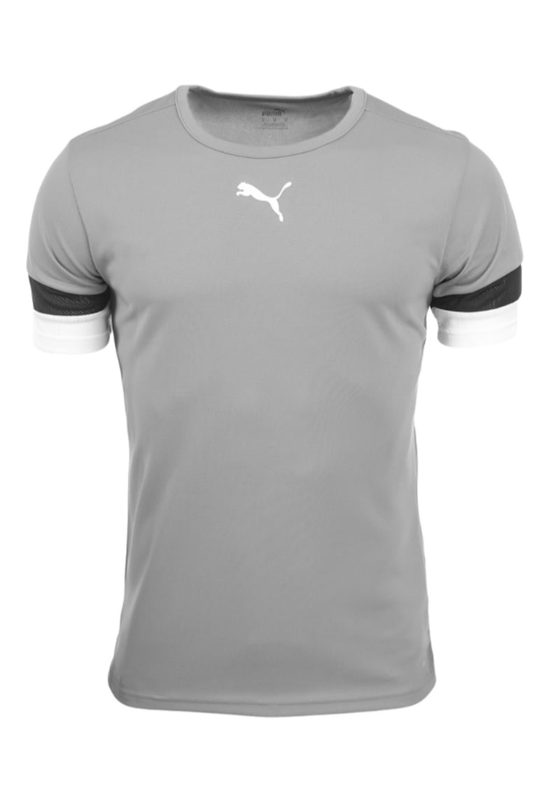 Tricou barbati - Bumbac - Gri inchis -